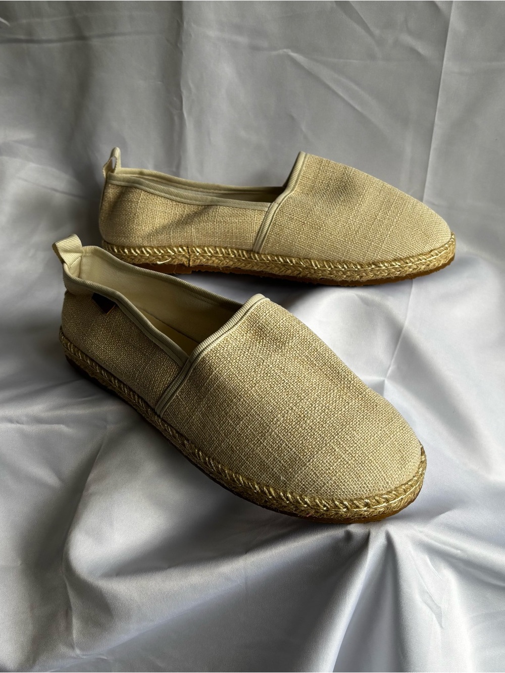women’s Casual Espadrille Slip-On - Cream